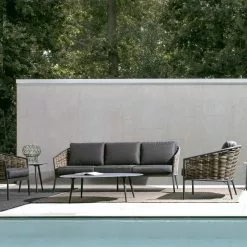 Bizzotto Maribela Koksgrå Sittegruppe S/3 -hemma butik 2023 100848