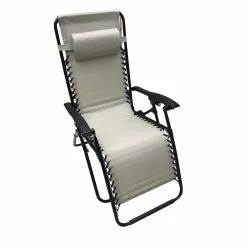 Easy Living Beach Solstol Hvit