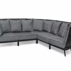 Hillerstorp Jet Set Hjørnesofa Svart