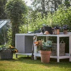 Hillerstorp Läckö Utekjøkken Inkl. Vask Hvit -hemma butik 2023 1517077 v 2 lacko utekok