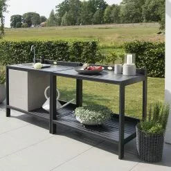 Hillerstorp Läckö Utekjøkken Inkl. Vask Orkangrå -hemma butik 2023 151708 v 0 lacko utekok