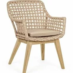 Bizzotto Madison Utestol Natur 2 Stk