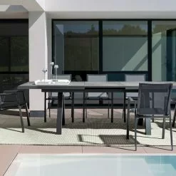 Bizzotto Krion Utestol Koksgrå 4 Stk -hemma butik 2023 184355