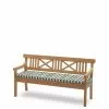 Skagerak Drachmann 165 Pute Lys Aprikos / Mørk Grønn 2 Skagerak Drachmann 165 Pute Lys Aprikos / Mørk Grønn -hemma butik 2023 1960225 drachmann bench 165 cushion light apricot green stripes