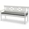 Skagerak Drachmann 165 Kudde Träkol NB Med Kudde -hemma butik 2023 1960808 drachmann white bench 165 cushion charcoal