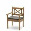 Skagerak Skagen Träkol. NB! Endast Kudde. -hemma butik 2023 1960828 skagen chair cushion charcoal 1