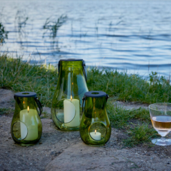 Holmegaard Design Med Ljuslykta Olivgrön H29 Cm -hemma butik 2023 2022 02 01 14 49 53 1 1