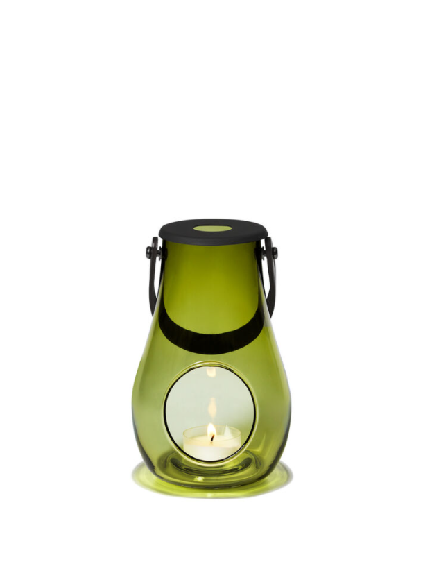 Holmegaard Design Med Ljuslykta Olivgrön H16,5 Cm 3 Holmegaard Design Med Ljuslykta Olivgrön H16,5 Cm