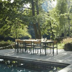 Skagerak Pelago Utestol Teak / Mørk Grønn -hemma butik 2023 2022 02 07 15 02 10