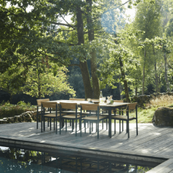 Skagerak Pelago Spisebord Teak Mørk Grønn 214x90 Cm -hemma butik 2023 2022 02 07 15 29 43