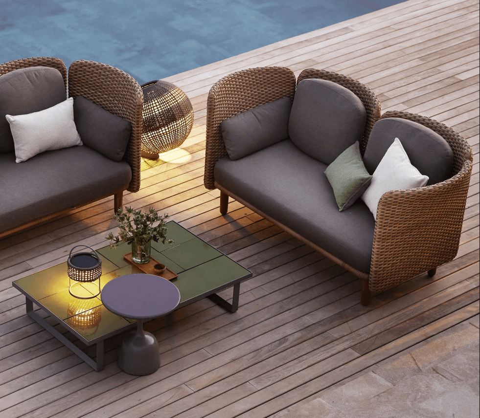 Cane-line Arch 2-Seters Sofa M/Lav Arm/Ryggstøtte 8 Cane-line Arch 2-Seters Sofa M/Lav Arm/Ryggstøtte - Bild 6