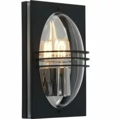 EA Lighting Frogner Vägglampa Svart