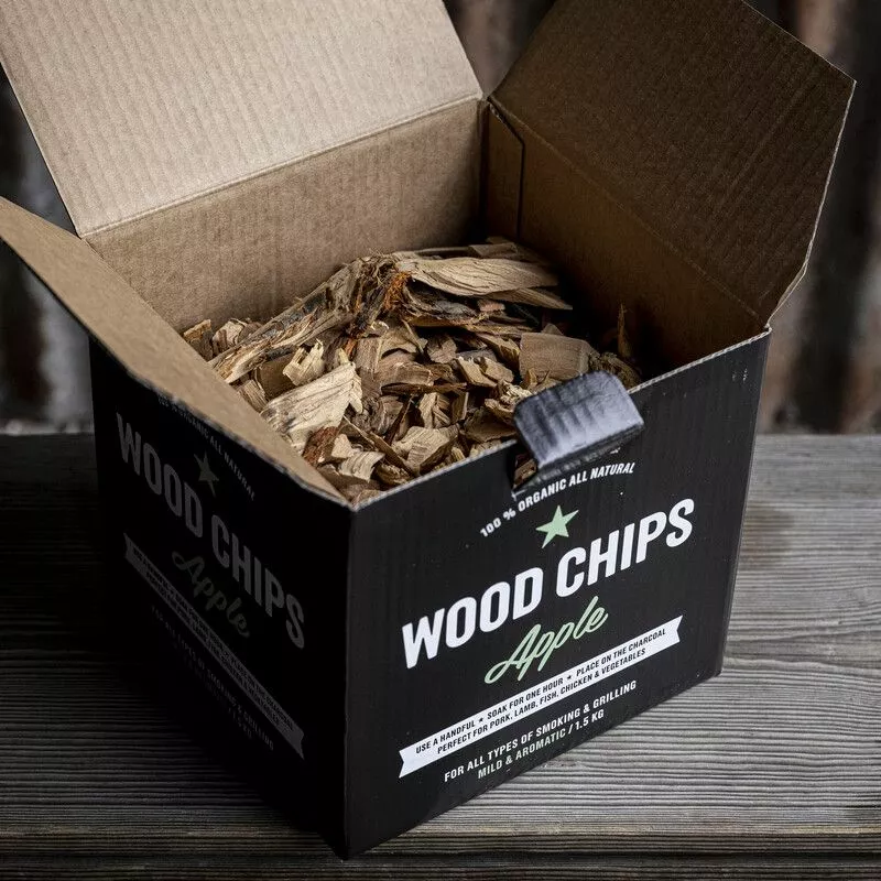 Holy Smoke BBQ Wood Chip Med Smak Svart Valnöt 1kg 5 Holy Smoke BBQ Wood Chip Med Smak Svart Valnöt 1kg - Bild 3