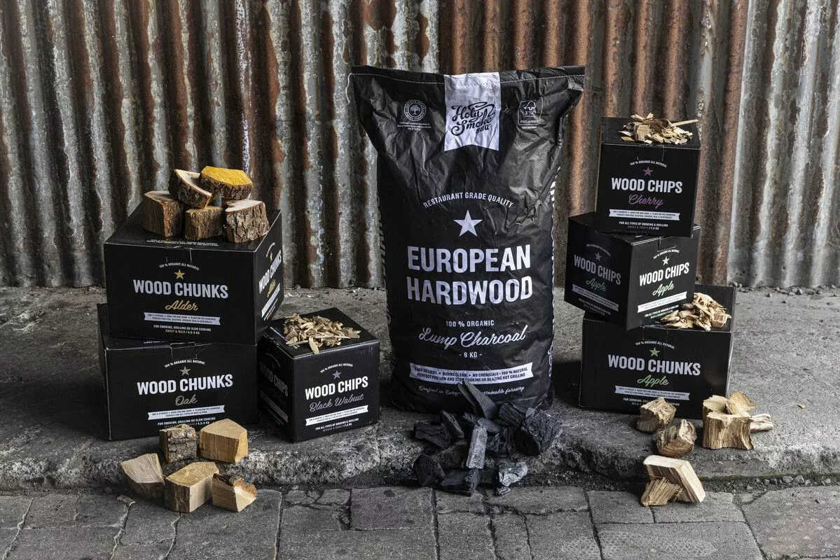 Holy Smoke BBQ Trästycken Med Smak Ek 3 Kg 7 Holy Smoke BBQ Trästycken Med Smak Ek 3 Kg - Bild 5