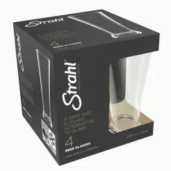Strahl Ölglas 285ml 4pk -hemma butik 2023 415001