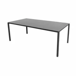 Cane-line Pure Matbord Aluminiumbas Lava Grey 200x100cm -hemma butik 2023 5085al p091ca 1583412529 1