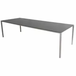 Cane-line Pure Utebord 280x100 Taupe Base -hemma butik 2023 5086at p280x100cn 5071.jpg