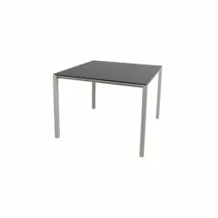 Cane-line Pure Utebord 100x100 Taupe Base