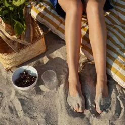 Broste Copenhagen Franca Strandteppe Harvest Gold -hemma butik 2023 71210301 6 1