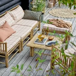 Bloomingville Korfu Loungestol Bambus Natur -hemma butik 2023 82051109 80