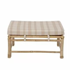 Bloomingville Korfu Puff Bambus Natur