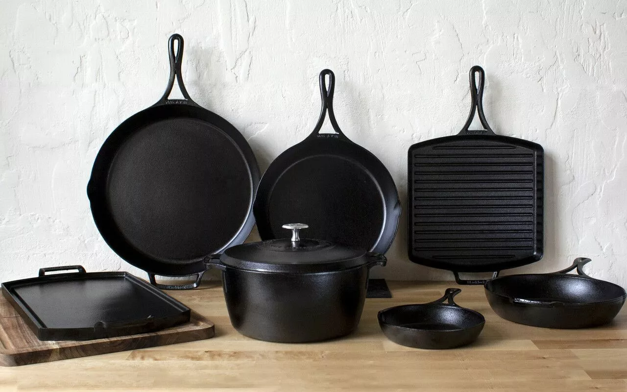 Lodge Blacklock Grillpanna I Gjutjärn 32,5 Cm 6 Lodge Blacklock Grillpanna I Gjutjärn 32,5 Cm - Bild 4