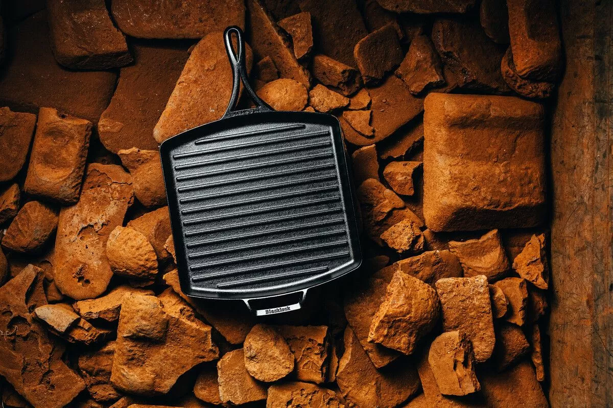 Lodge Blacklock Grillpanna I Gjutjärn 32,5 Cm 5 Lodge Blacklock Grillpanna I Gjutjärn 32,5 Cm - Bild 3