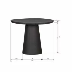 WOOOD Damon Spisebord Brun 76x100 Cm -hemma butik 2023 8714713149742 4