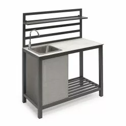 Hillerstorp Åminne Utekjøkken Komplett Grå