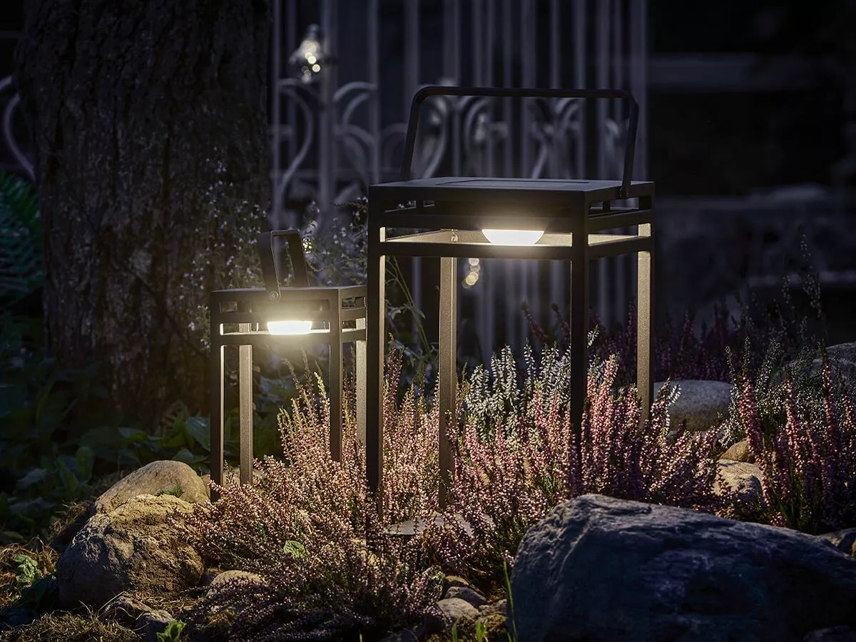 Hillerstorp Solaryd Solcellelykt Høy Charcoal 3 Hillerstorp Solaryd Solcellelykt Høy Charcoal - Bild 2