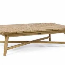 Bizzotto Coachella Sofabord Rekt. Teak 120x70 Cm