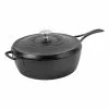 Lodge Blacklock Deep Cast Iron Pan Med Lock 26 Cm -hemma butik 2023 bl49ldsk 2
