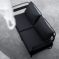 Ygg & Lyng Bris 2-seter Modulsofa Sort