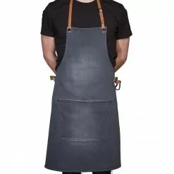 Dutchdeluxes BBQ Style Forkle Denim Washed Grey