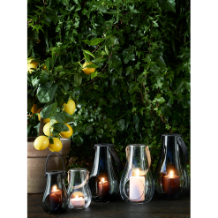 Holmegaard Design With Light Lantern Smoke 29 Cm
