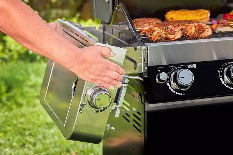 Rösle Videro G2-S Gasgrill Svart 13500W 9 Rösle Videro G2-S Gasgrill Svart 13500W - Bild 7