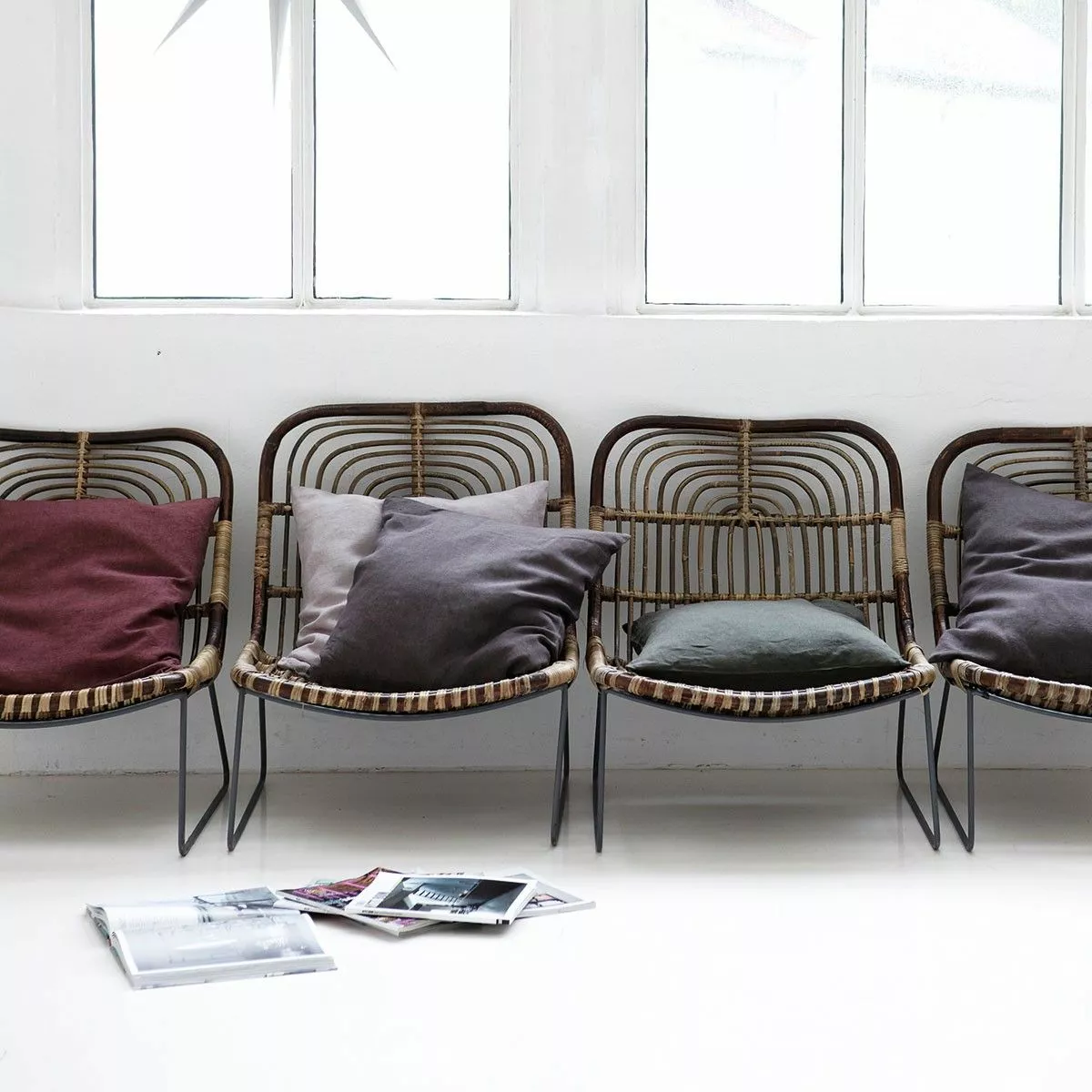 House Doctor Stol Kawa Lounge 2 St 4 House Doctor Stol Kawa Lounge 2 St - Bild 2