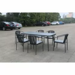 Easy Living Siena Stol Grå 2 St