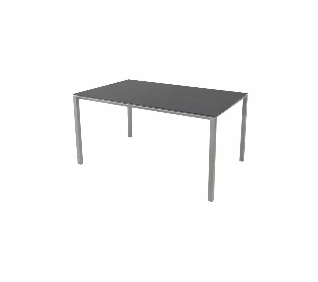 Cane-line Pure Matbord Aluminiumbas Ljusgrå 150x90cm 4 Cane-line Pure Matbord Aluminiumbas Ljusgrå 150x90cm - Bild 2