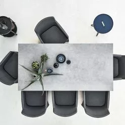 Cane-line Pure Matbord Aluminiumbas Ljusgrå 200x100cm -hemma butik 2023 pure 0003 diamond chair grey pure table concrete 210x100 2 f7 1571336108 2