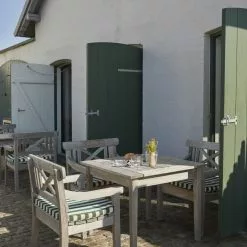 Skagerak Drachmann Stolpute Lys Aprikos / Mørk Grønn -hemma butik 2023 s1042010 s1040520 1960221 drachmann table 86 dm 1