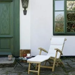 Skagerak Steamer Solstolskudde Vit Observera Endast Kudde