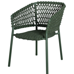 Cane-line Ocean Stol Stapelbar Mörkgrön Flerval