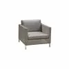 Cane-line Connect Lounge Stol Taupe-Connect - Cane-line Natté Taupe