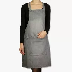 Dutchdeluxes Hängsläta Förkläde Grå