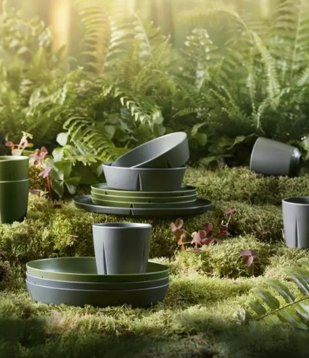 Rosendahl Grand Cru Take Assiett Olivengrønn Ø21,5 Cm 2 Stk 5 Rosendahl Grand Cru Take Assiett Olivengrønn Ø21,5 Cm 2 Stk - Bild 3